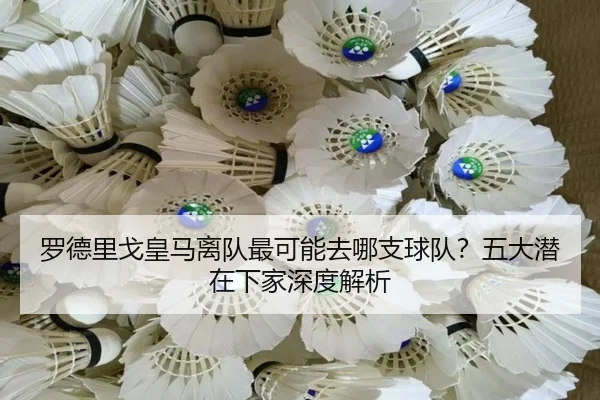 罗德里戈皇马离队最可能去哪支球队？五大潜在下家深度解析